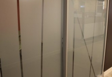 Etch K decorative film computer cut