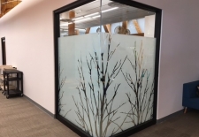 Lintec 2100ZC Printed trees in white