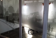 Printed Graphic on lintec clear