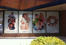 Printed Window Film Dental Office