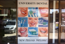 Printed Window Film Dental Office