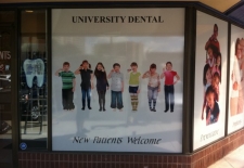 Printed Window Film Dental Office