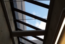 Skylight Blinds open